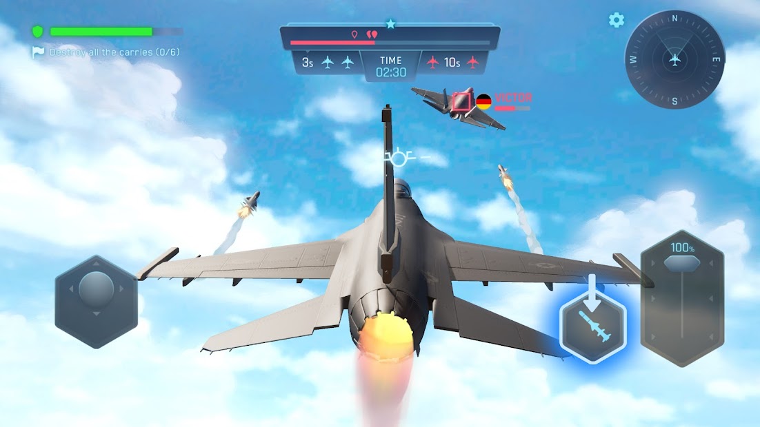 Sky Warriors: Blazing Clouds - скриншот 4