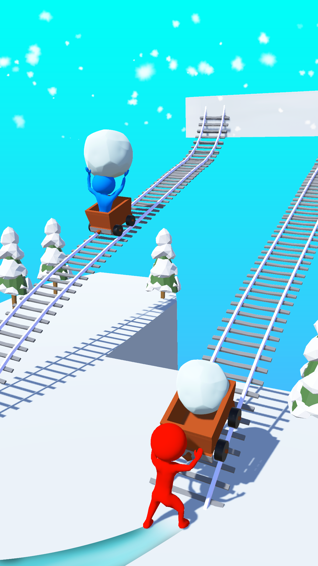 Snow Race 3D: Fun Racing - скриншот 2