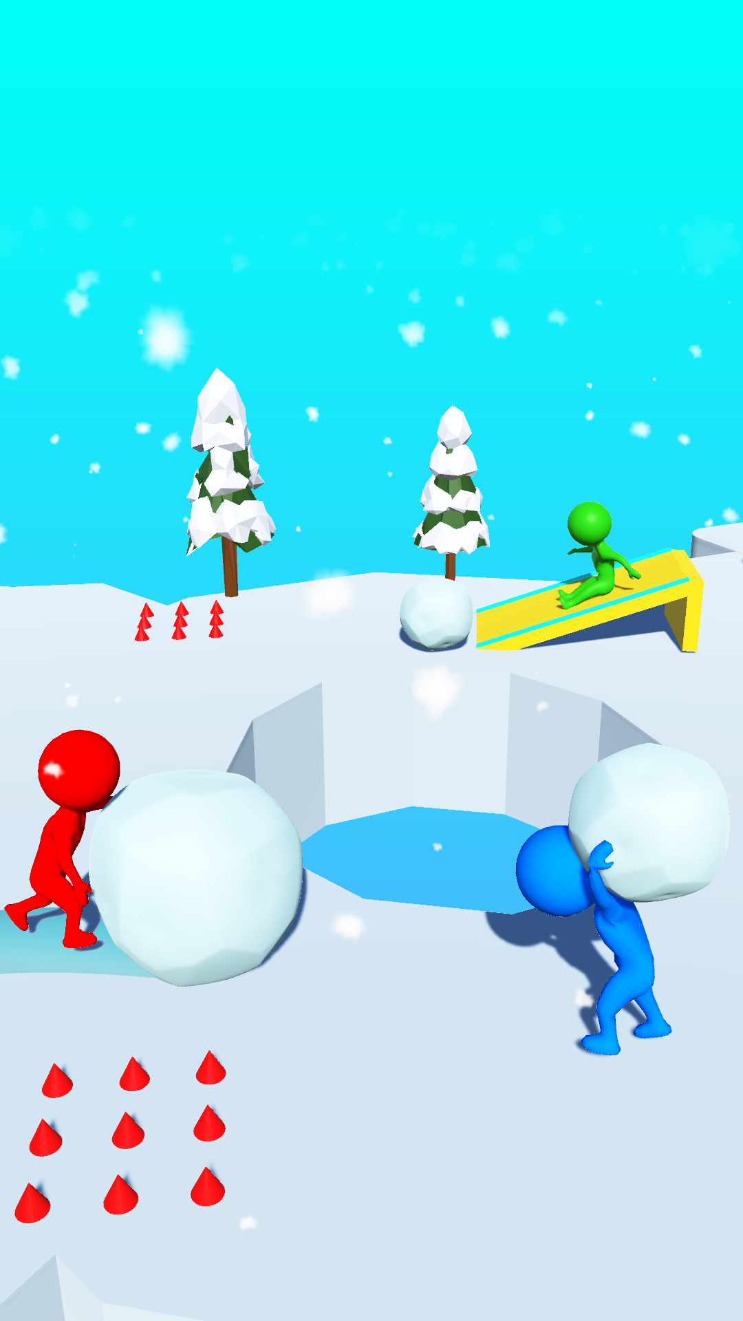 Snow Race 3D: Fun Racing - скриншот 3