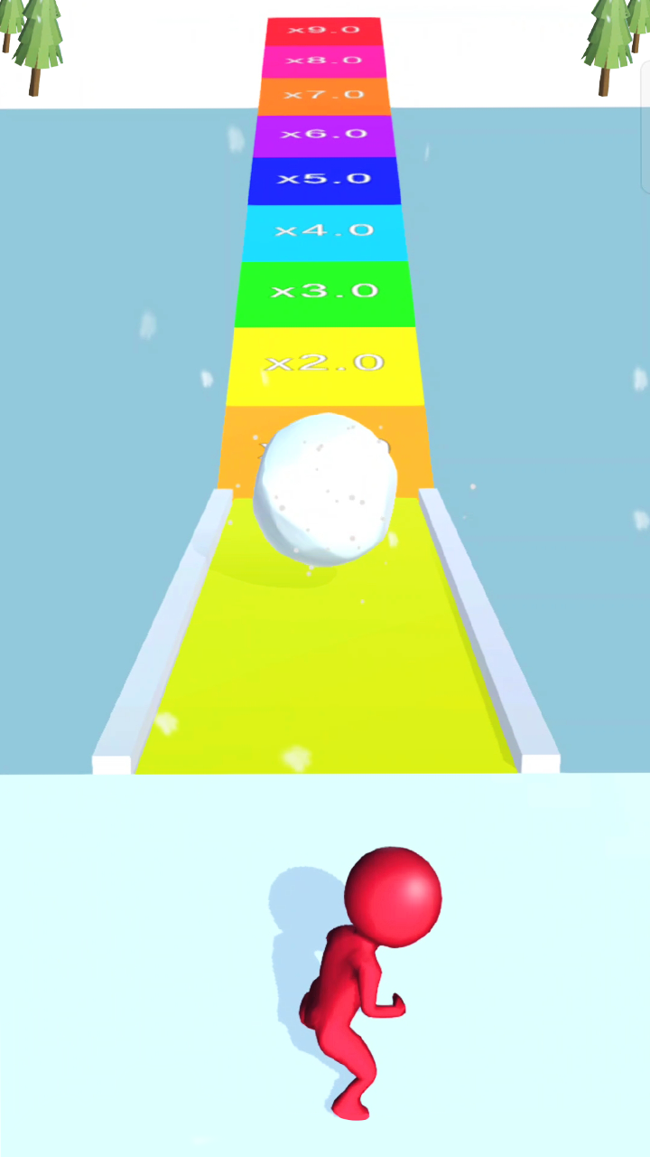 Snow Race: Snow Ball.IO - скриншот 3