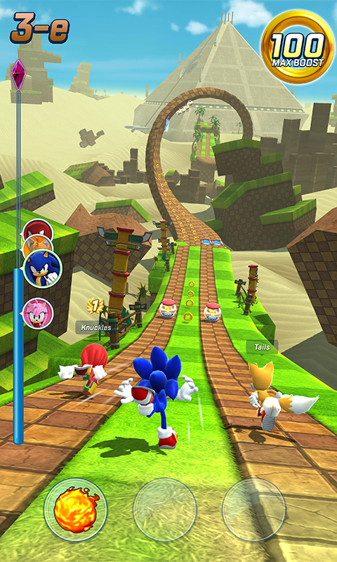 Sonic Forces боевой & бег игры - скриншот 1