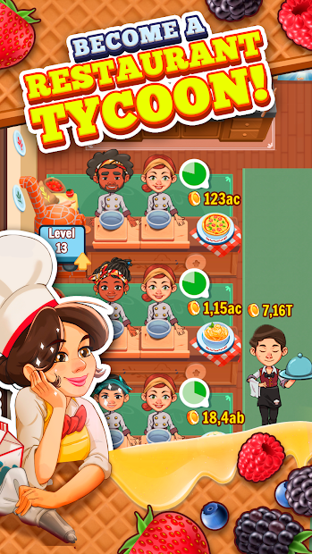 Spoon Tycoon — Idle Cooking Recipes Game - скриншот 1