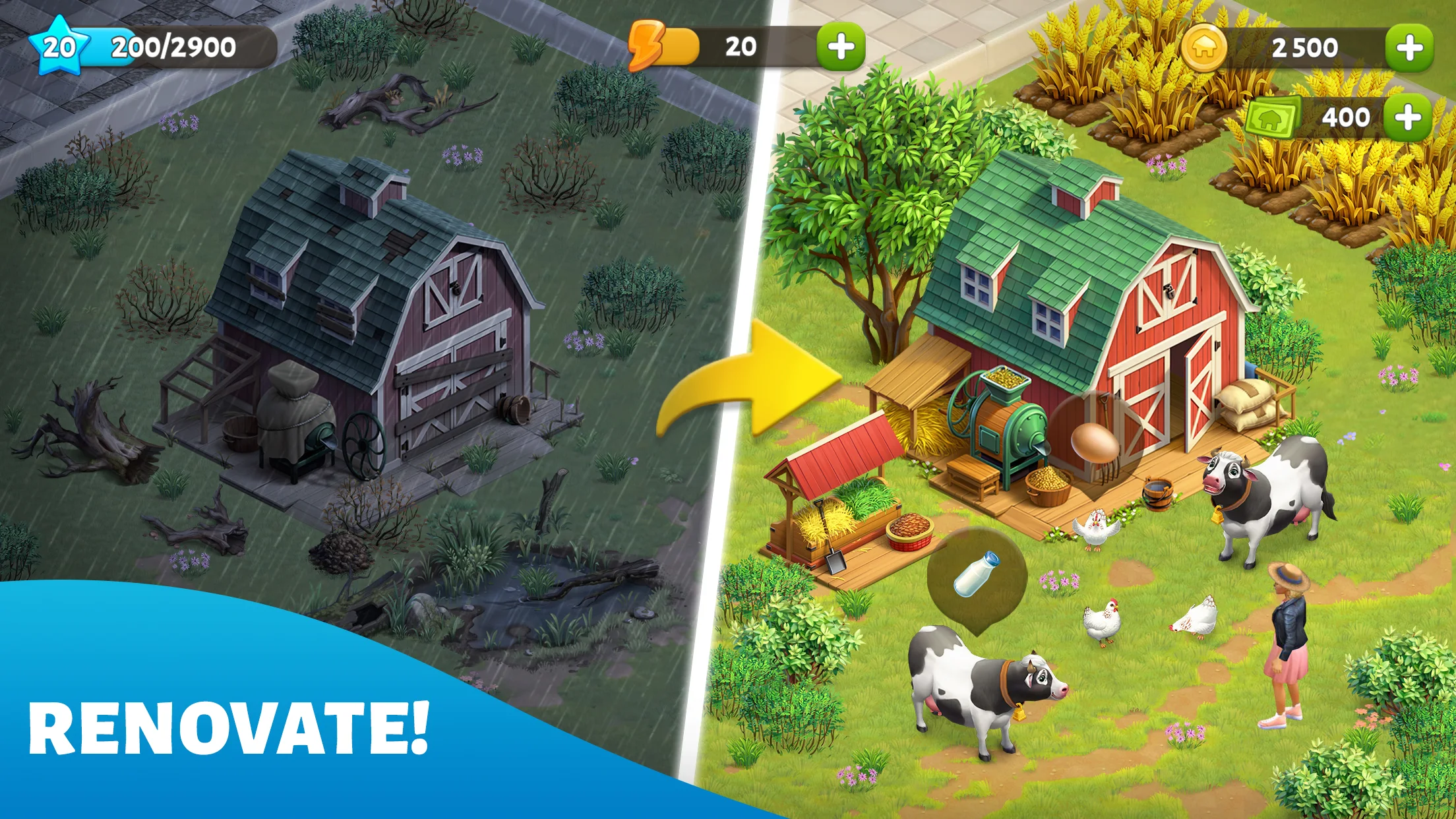 Spring Valley: Farm Quest Game - скриншот 2