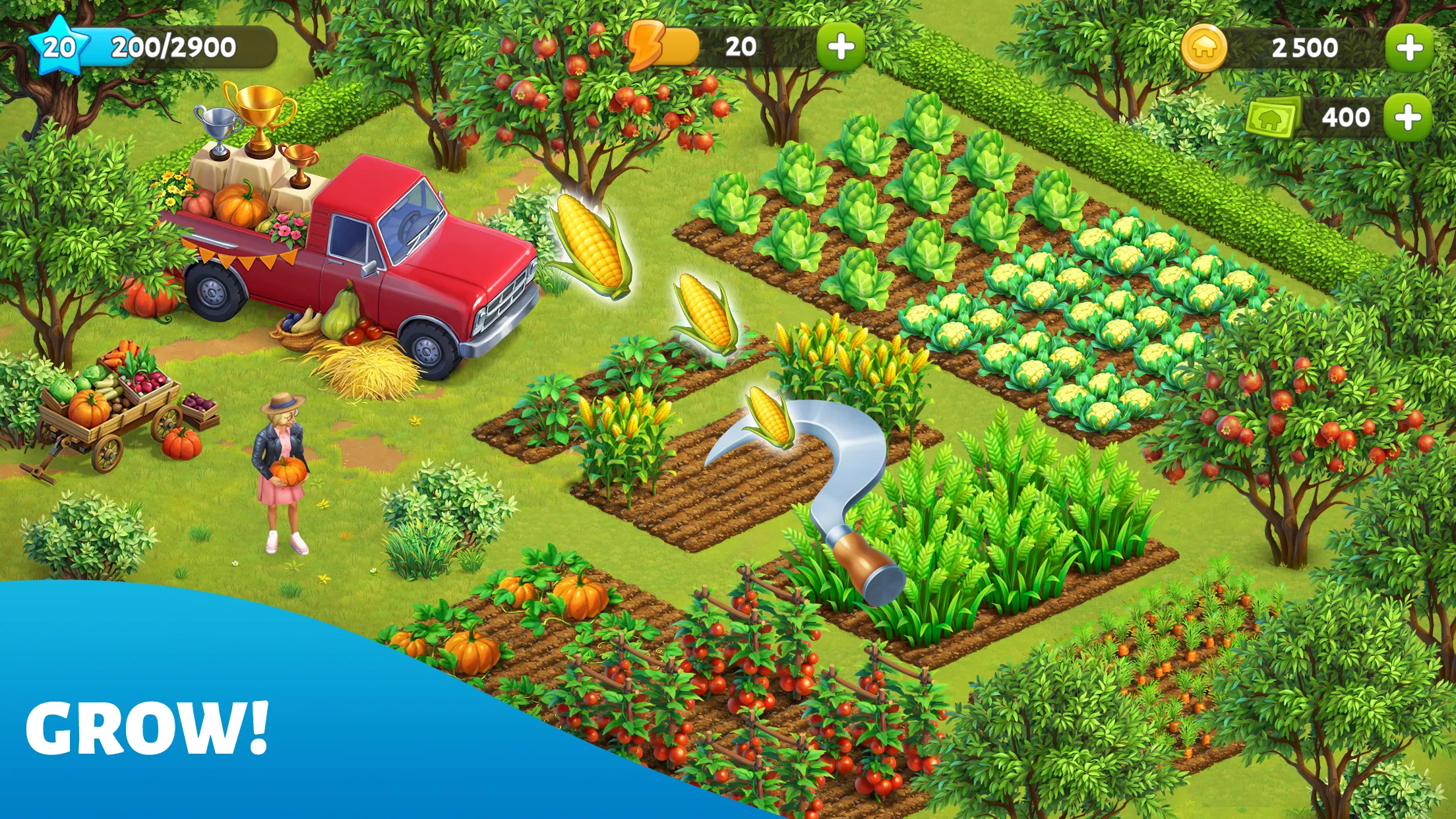 Spring Valley: Farm Quest Game - скриншот 4