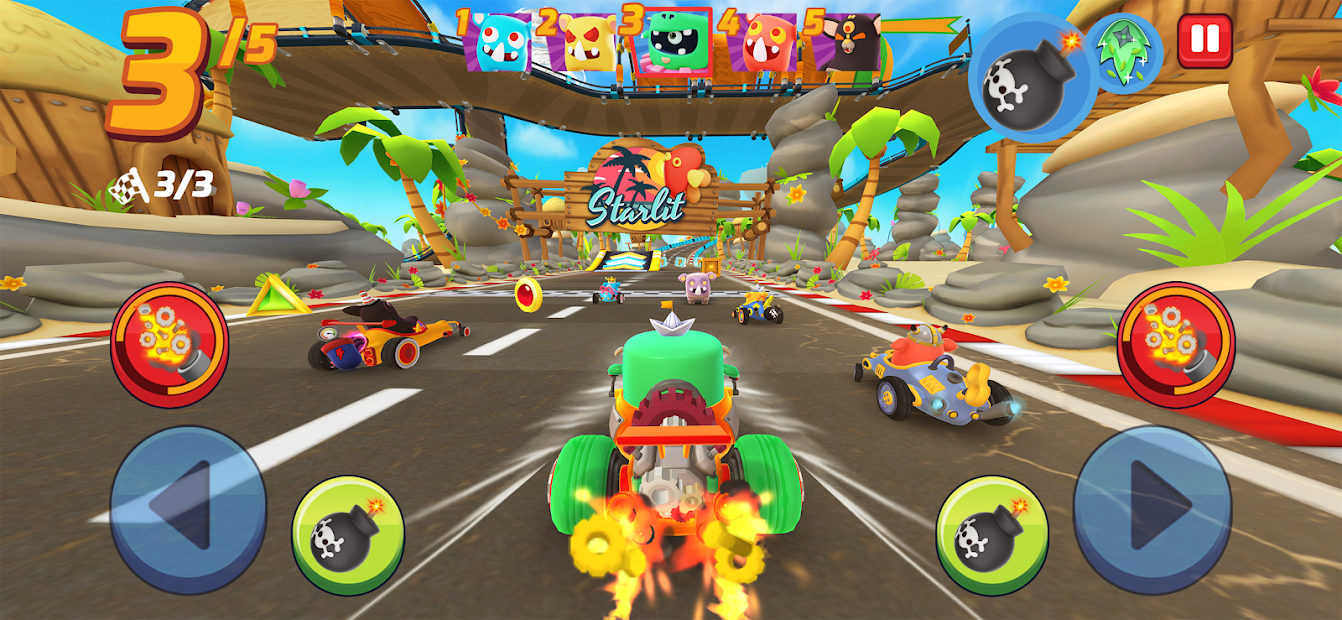 Starlit Kart Racing - скриншот 3