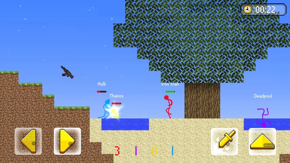 Stickman Hero Fight Battle War - скриншот 4