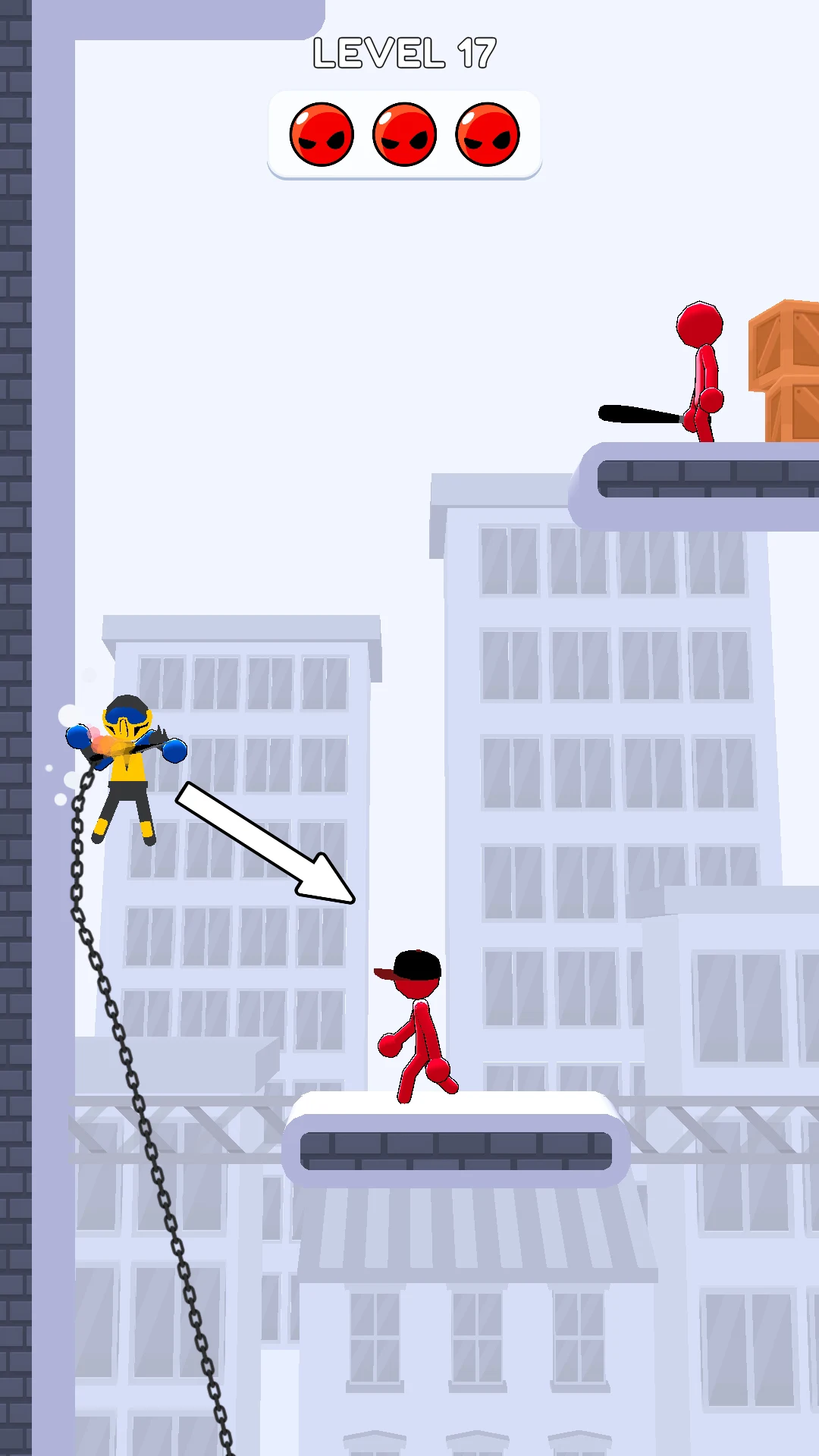 Stickman Teleport Master 3D - скриншот 1