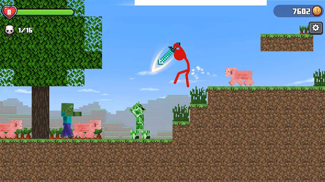 Stickman vs Craftman - скриншот 4