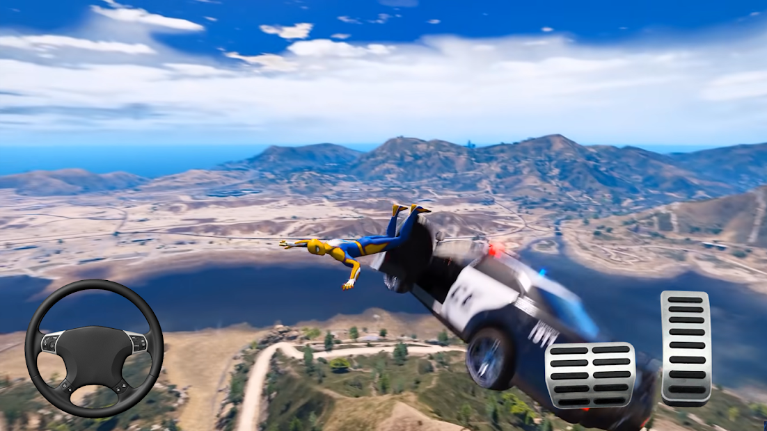 Superhero Car Stunts — Racing Car Games - скриншот 4