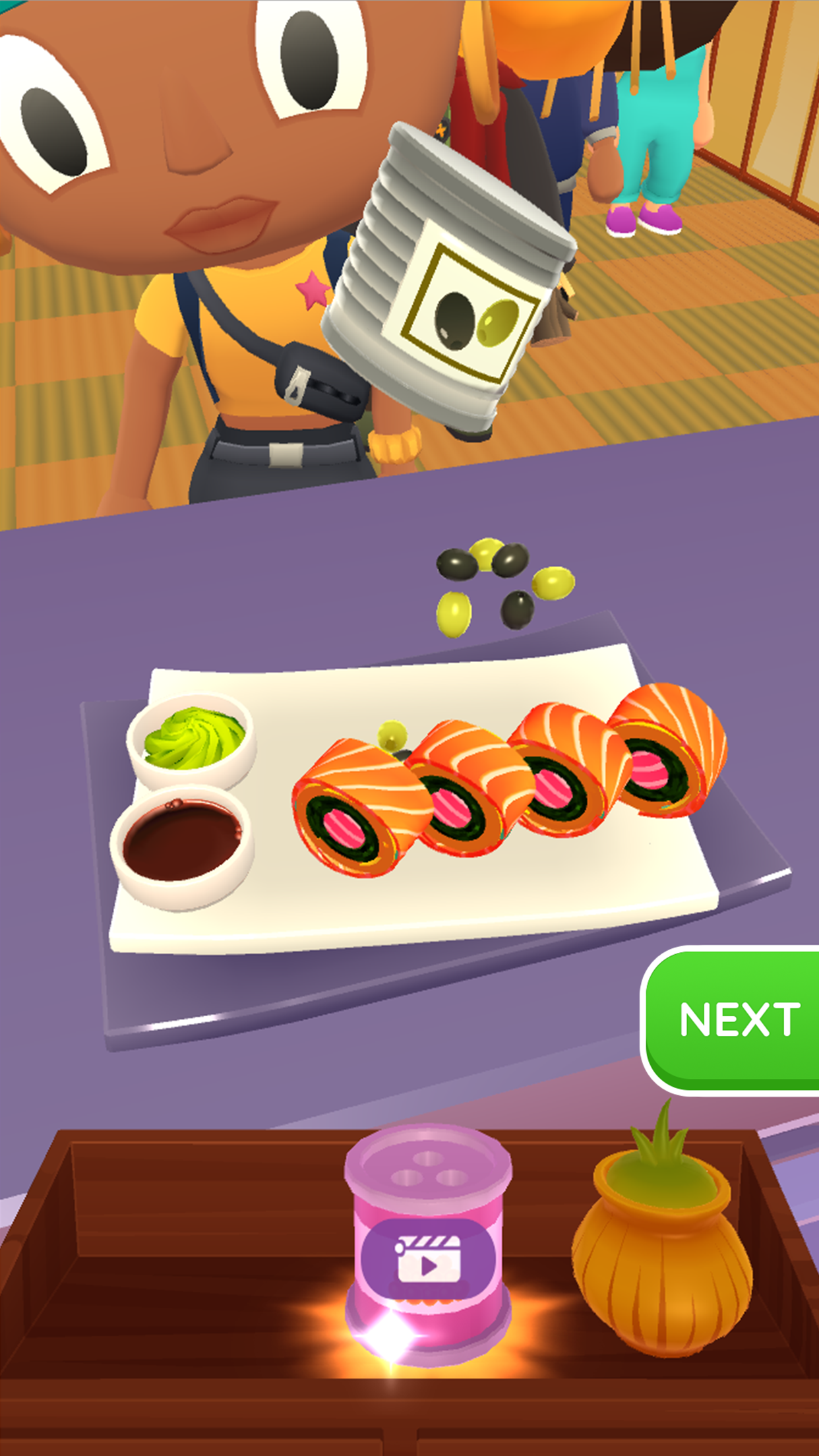 Sushi Roll 3D — Cooking ASMR Game - скриншот 3