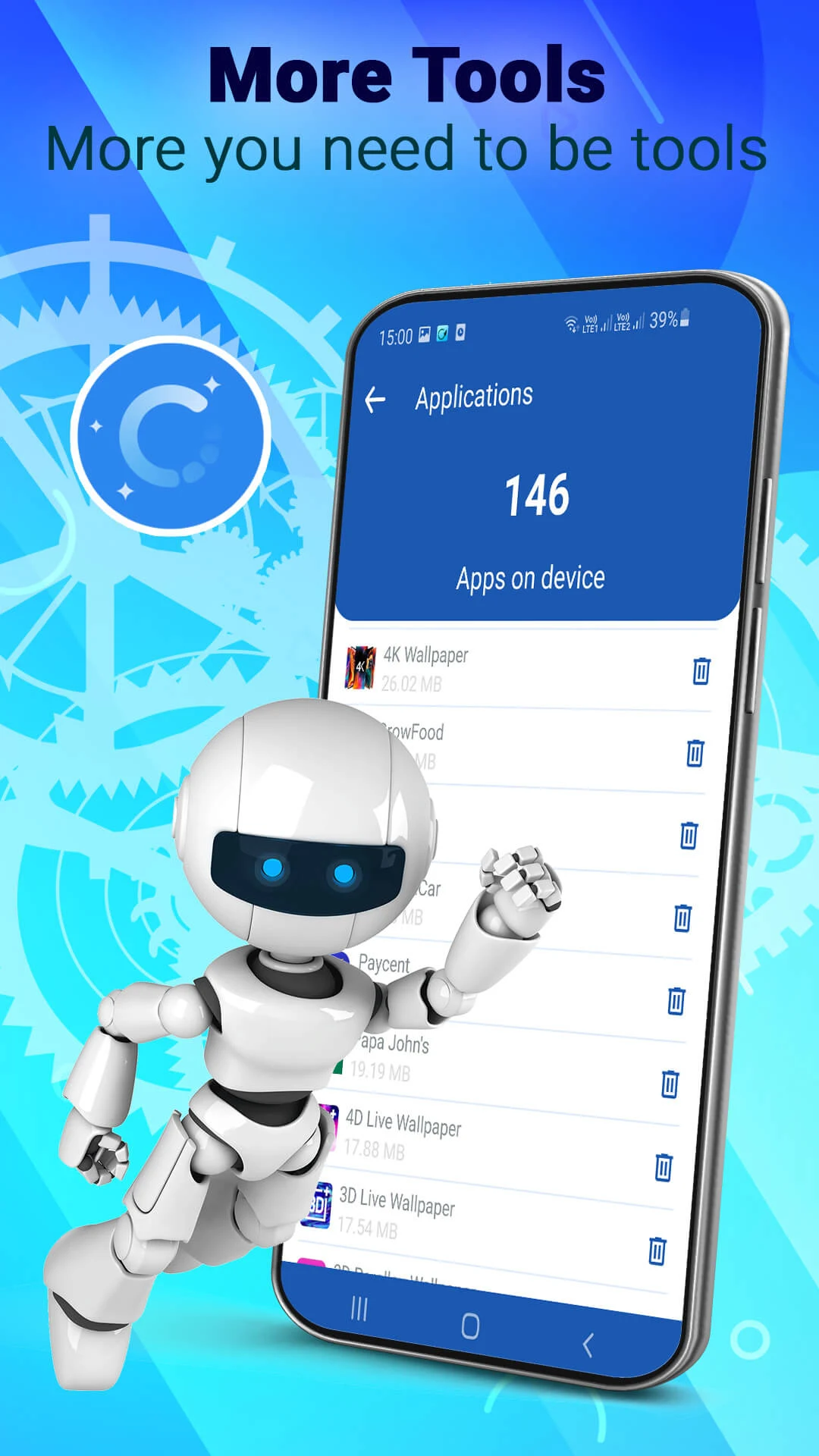 Sweep Cleaner: очиститель кеша и ненужных файлов - скриншот 3