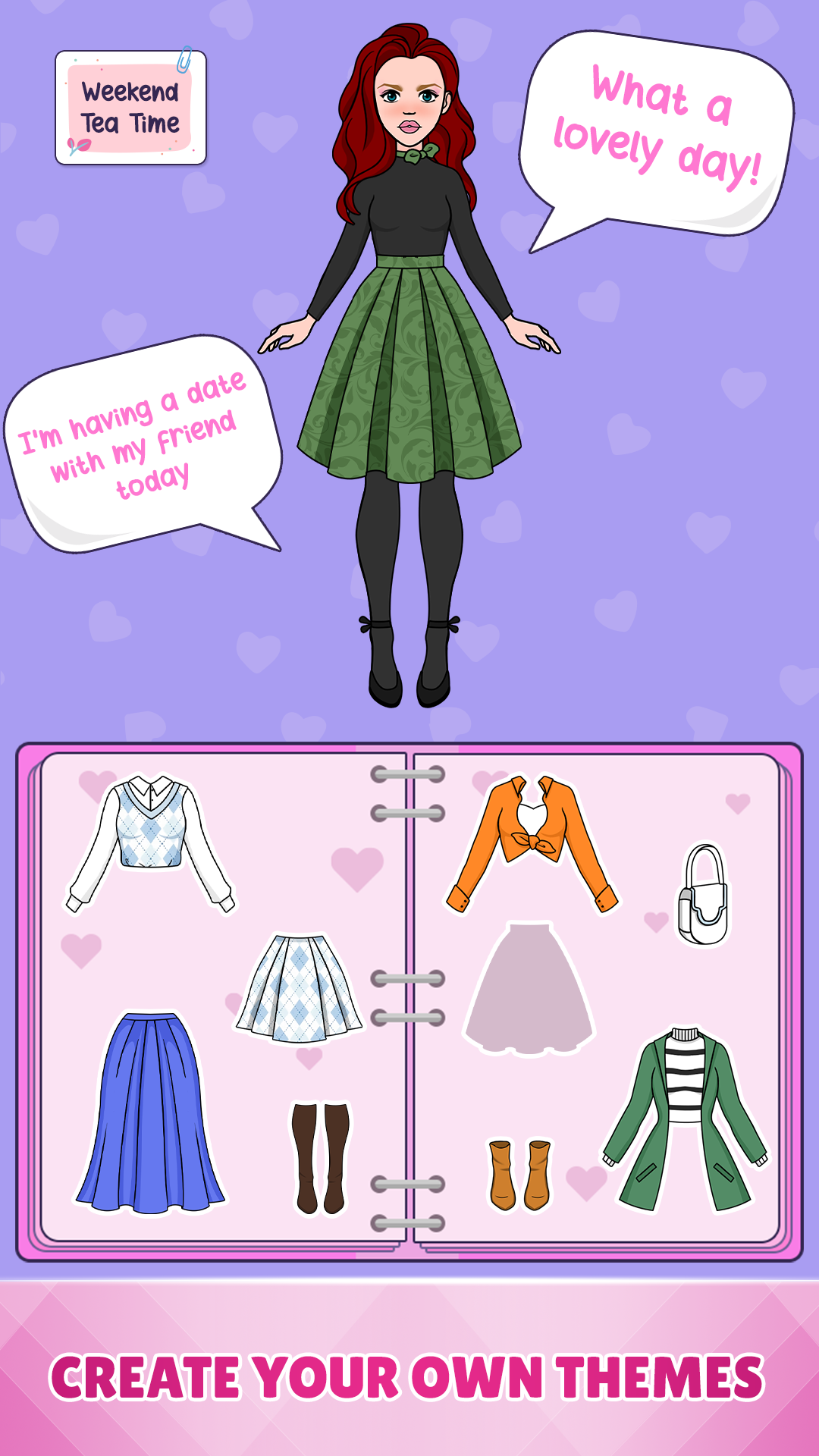 Sweet Paper Doll: Dress Up DIY - скриншот 1