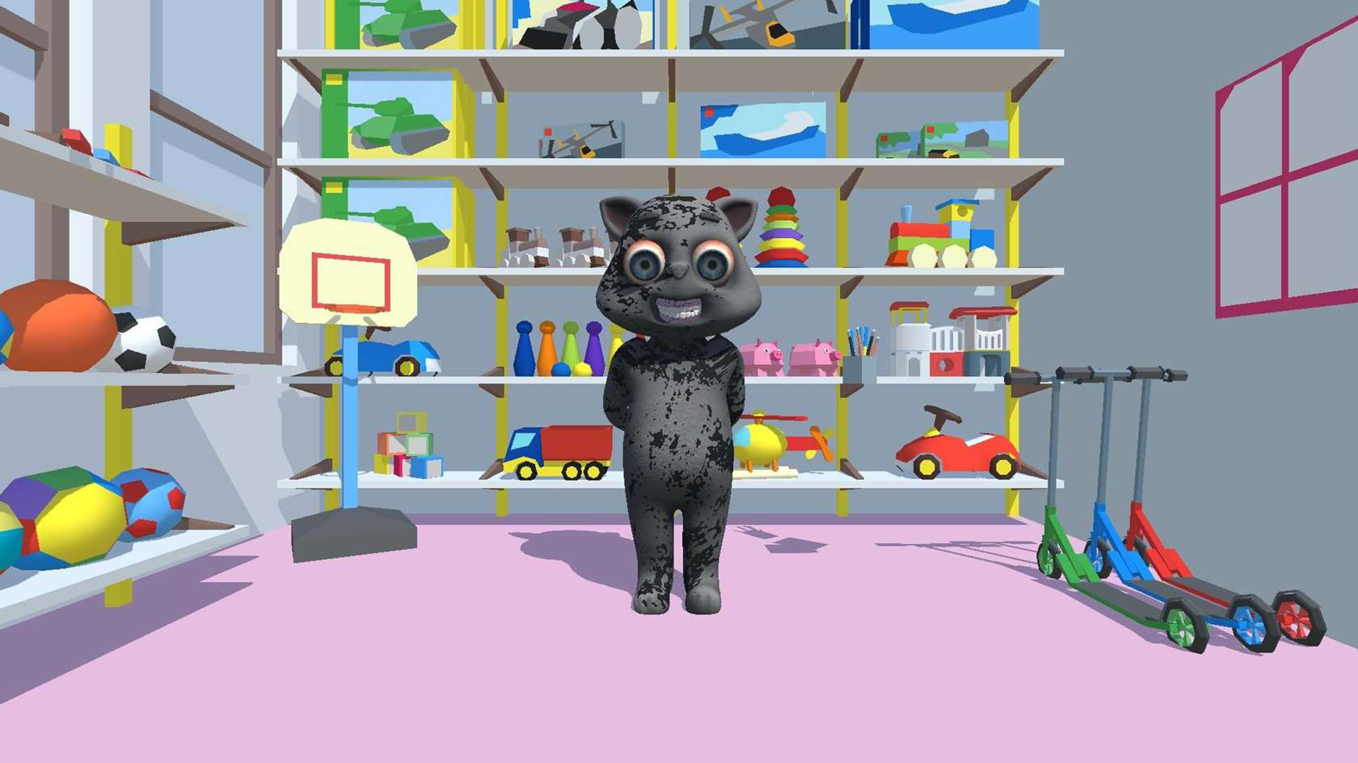 Talking Joe — Kick Evil Cat - скриншот 1