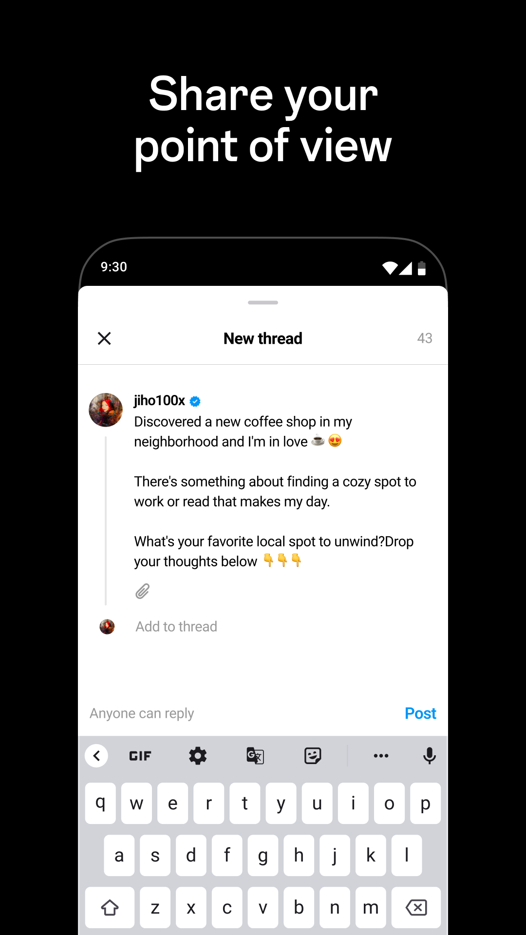 Threads, an Instagram app - скриншот 4