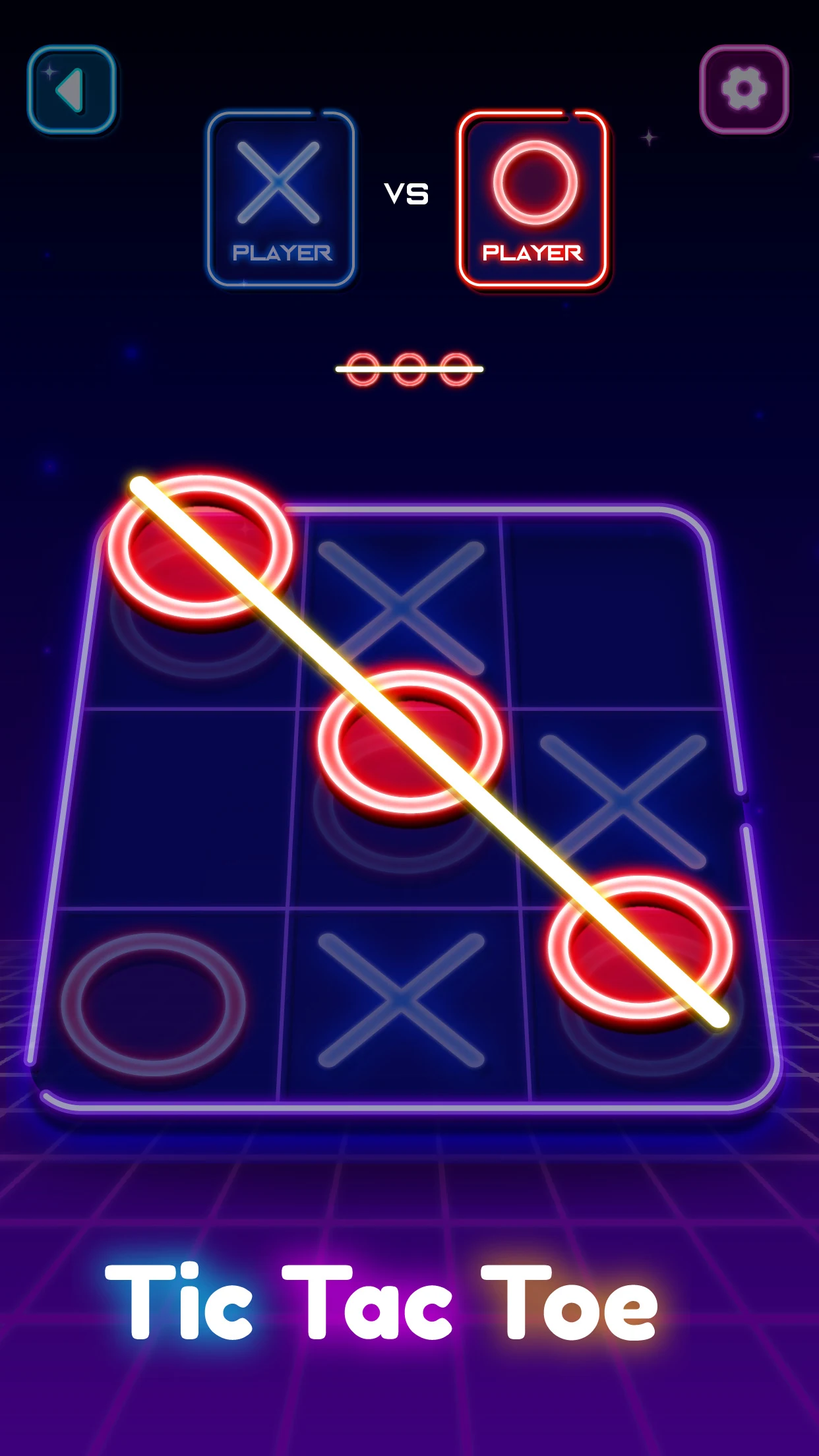 Tic Tac Toe — 2 Player XO - скриншот 1