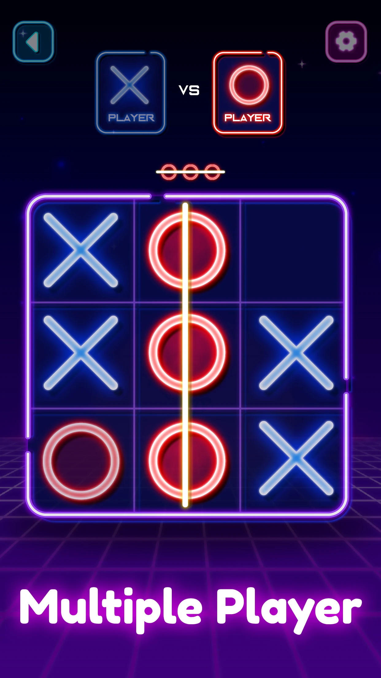 Tic Tac Toe — 2 Player XO - скриншот 2