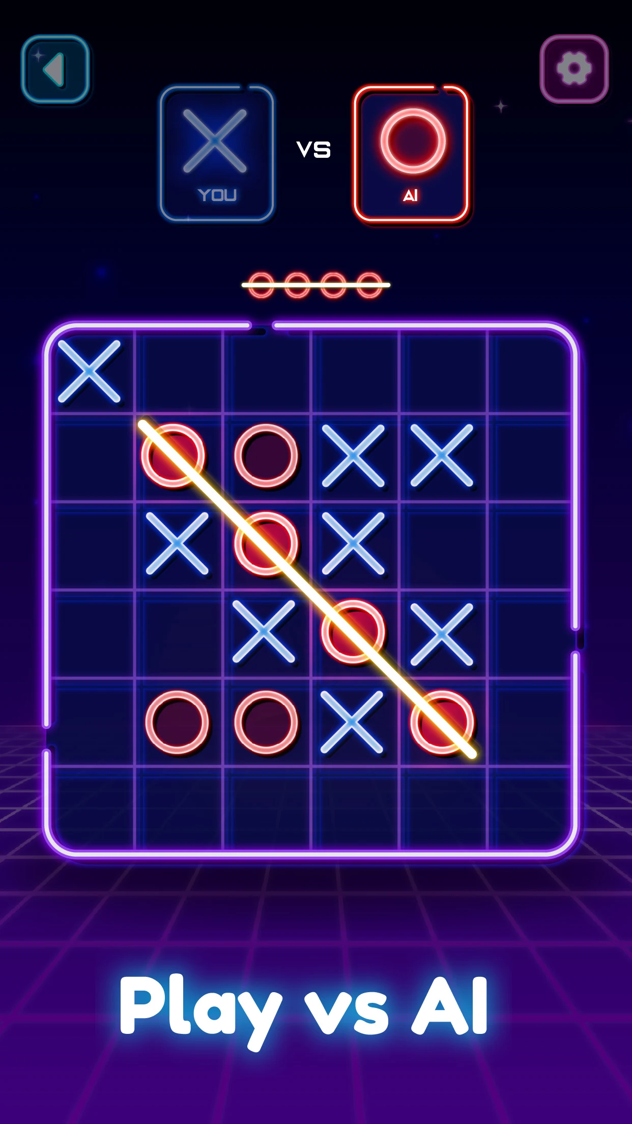 Tic Tac Toe — 2 Player XO - скриншот 3