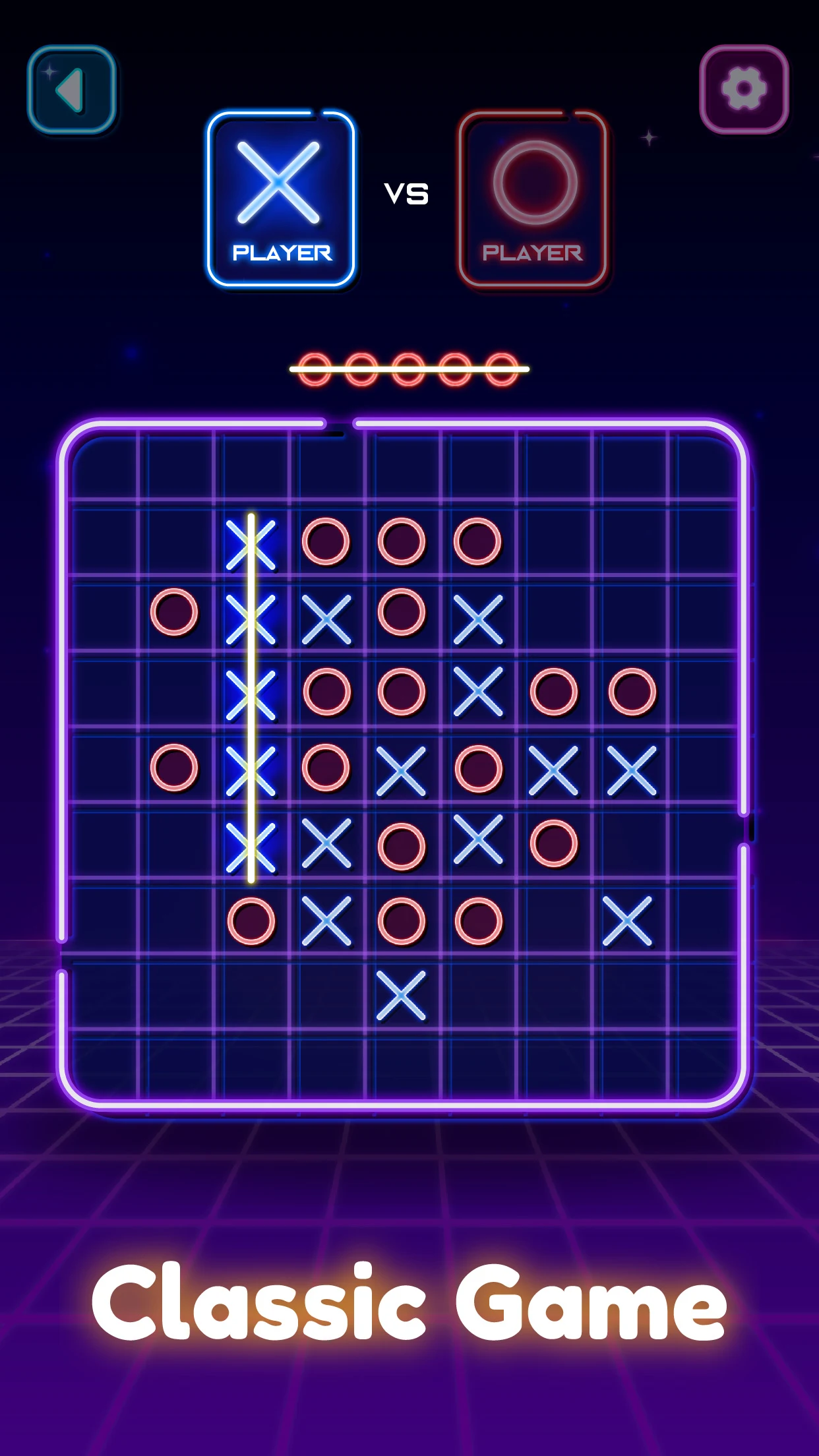 Tic Tac Toe — 2 Player XO - скриншот 4
