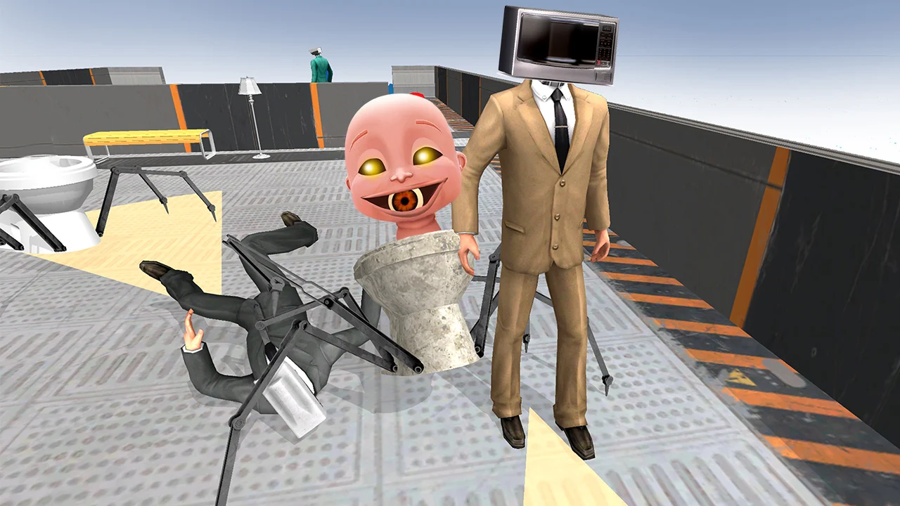 Toilet Monster: Hide N Seek - скриншот 3