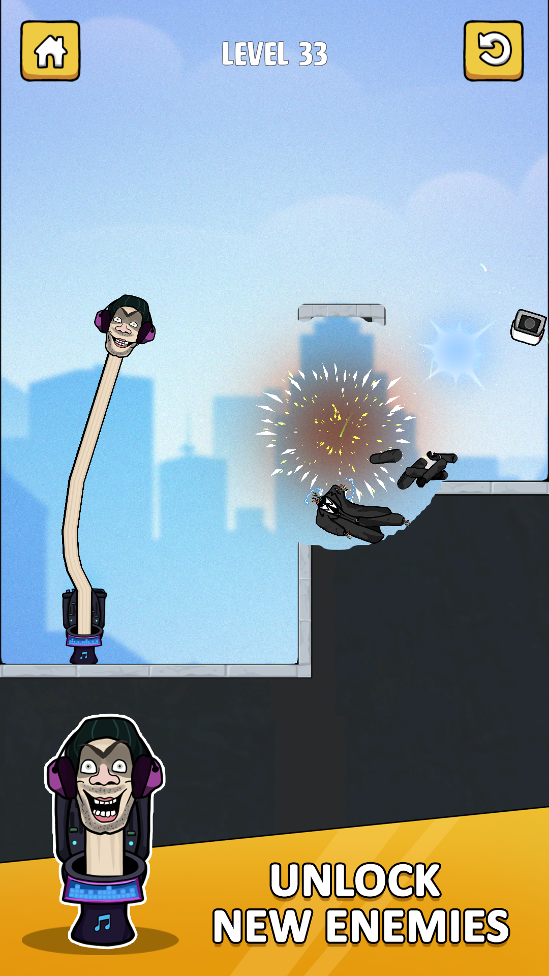 Toilet Monster: Move Survival - скриншот 4