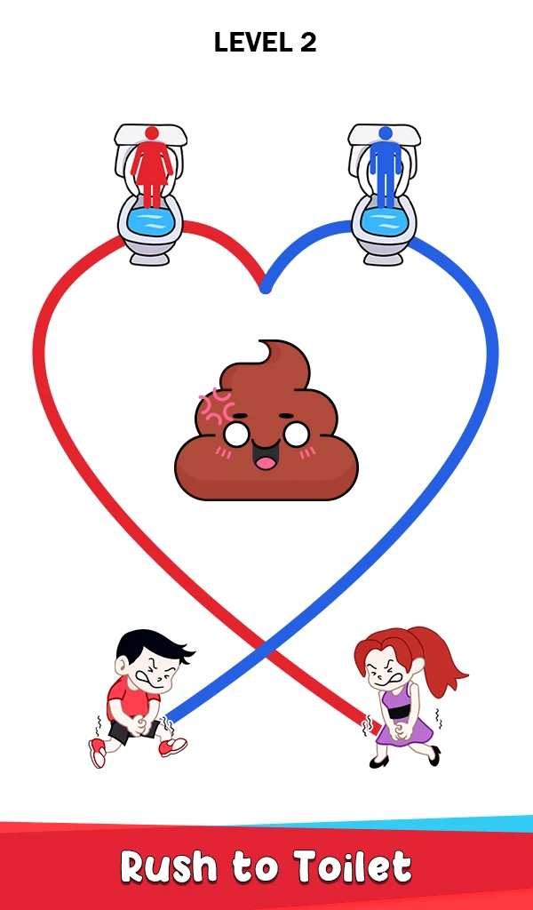 Toilet Rush Race: Draw Puzzle - скриншот 4