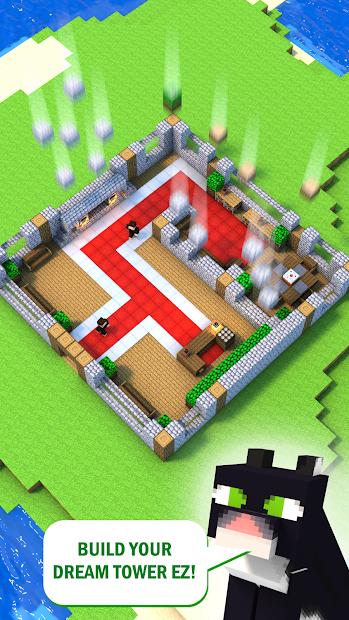 Tower Craft 3D — Idle Block Building Game - скриншот 1