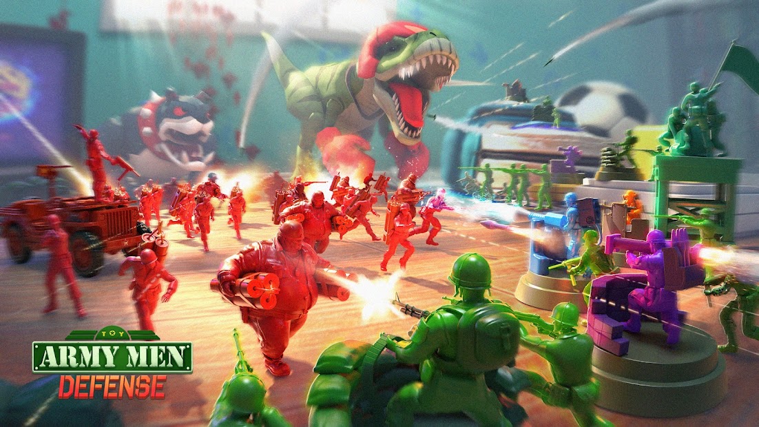 Toy Army Men Defense: Merge - скриншот 1