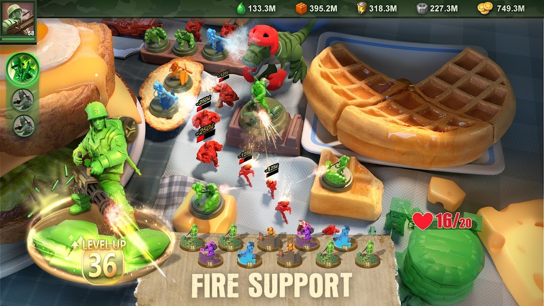 Toy Army Men Defense: Merge - скриншот 2