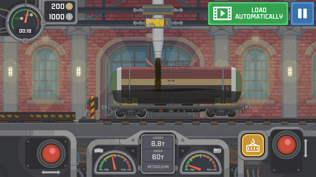 Train Simulator: поезд игра 2D - скриншот 4
