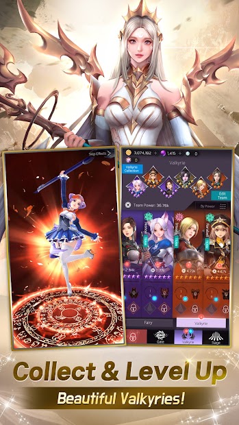Valkyrie Rush : Idle & Merge - скриншот 2