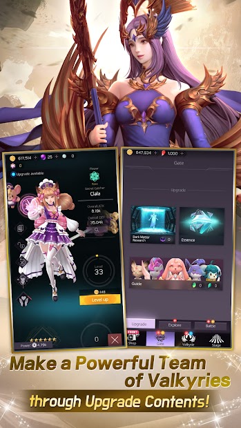 Valkyrie Rush : Idle & Merge - скриншот 4