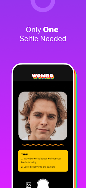 Wombo: Make your selfies sing - скриншот 4